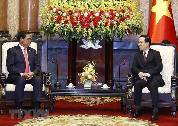 State President hosts Cambodian Deputy PM